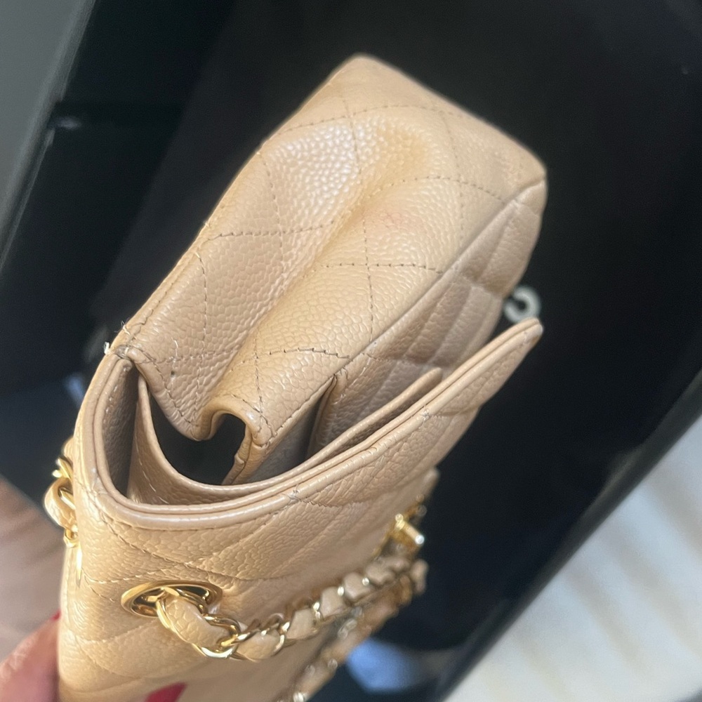 Chanel Classic Caviar GHW Double Flap Medium Size - Picture 5 of 12